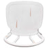 Chivari White Distressed Resin Steel Skeleton™ Bentwood Barstool - 2 Pack - Some Assembly Required BBRWD-KD-ST-AX-2