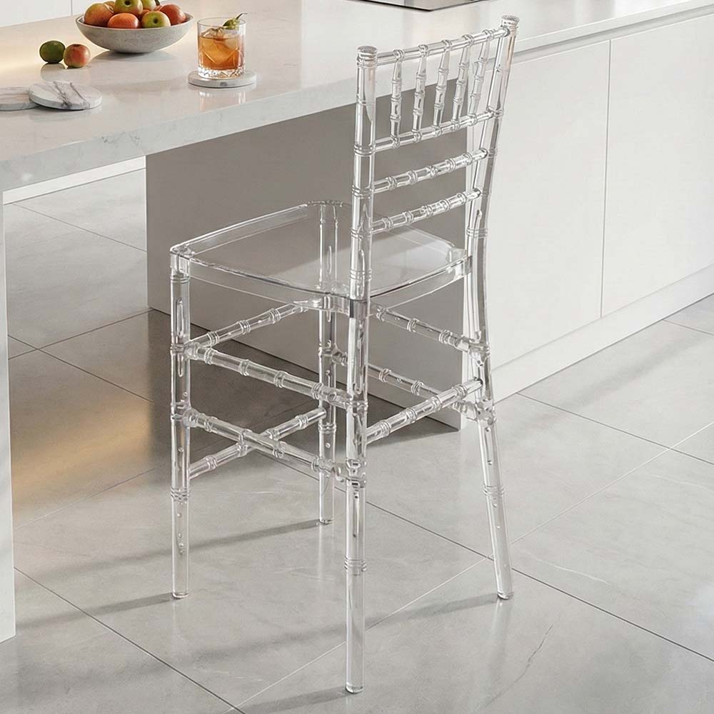 Clear Resin ProClear™ Chiavari Barstool
