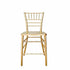 Chivari Gold Bullion Resin Steel Skeleton™ Chiavari Barstool - 2 Pack - Some Assembly Required BCRG-KD-ST-AX-2