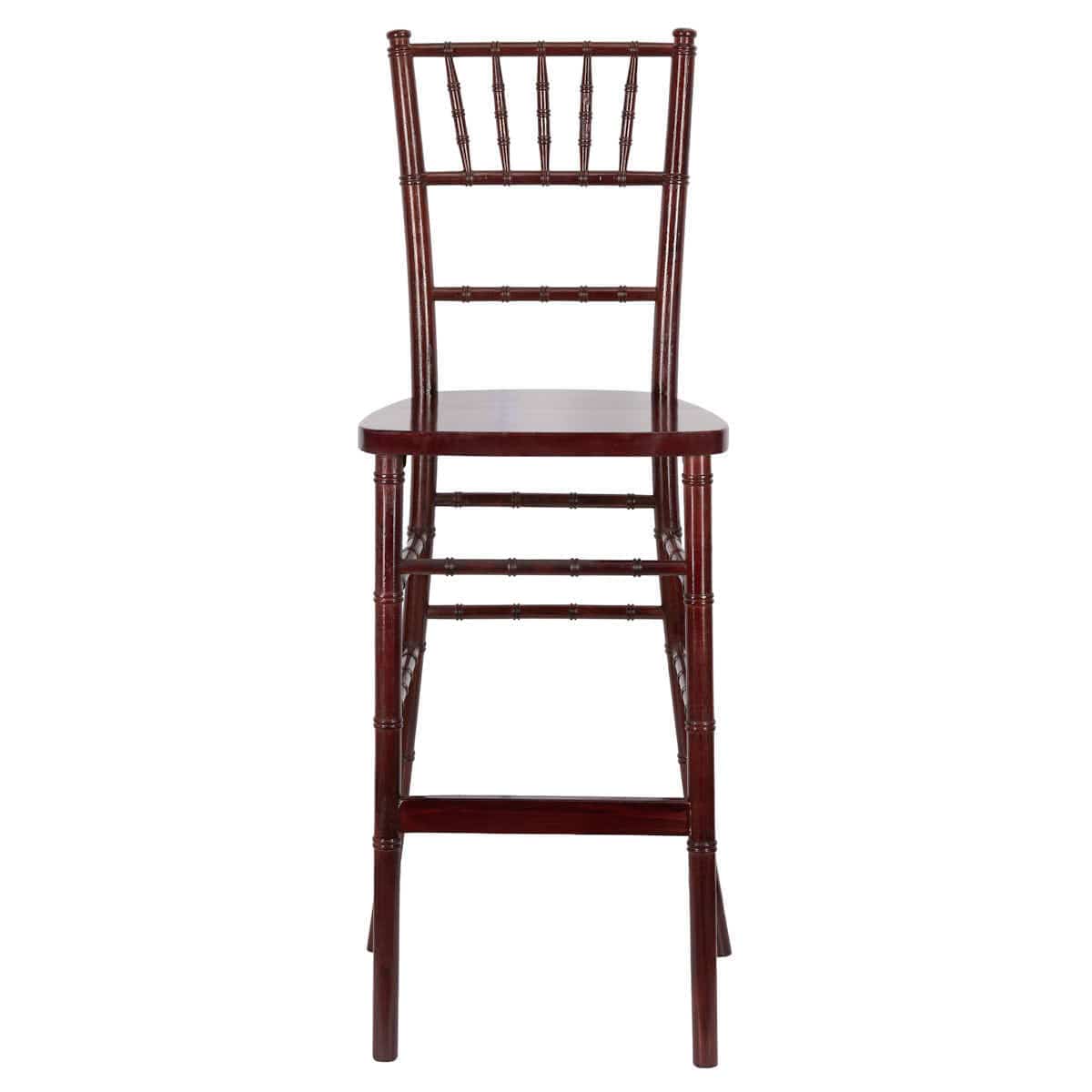 Chivari Mahogany Red Wine ToughWood™ Chiavari Barstool BCWM-ZG-T