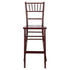 Chivari Mahogany Red Wine ToughWood™ Chiavari Barstool BCWM-ZG-T