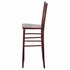 Chivari Mahogany Red Wine ToughWood™ Chiavari Barstool BCWM-ZG-T