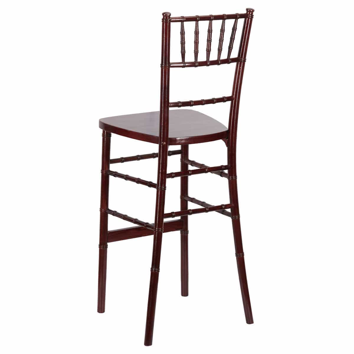Chivari Mahogany Red Wine ToughWood™ Chiavari Barstool BCWM-ZG-T