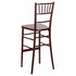 Chivari Mahogany Red Wine ToughWood™ Chiavari Barstool BCWM-ZG-T