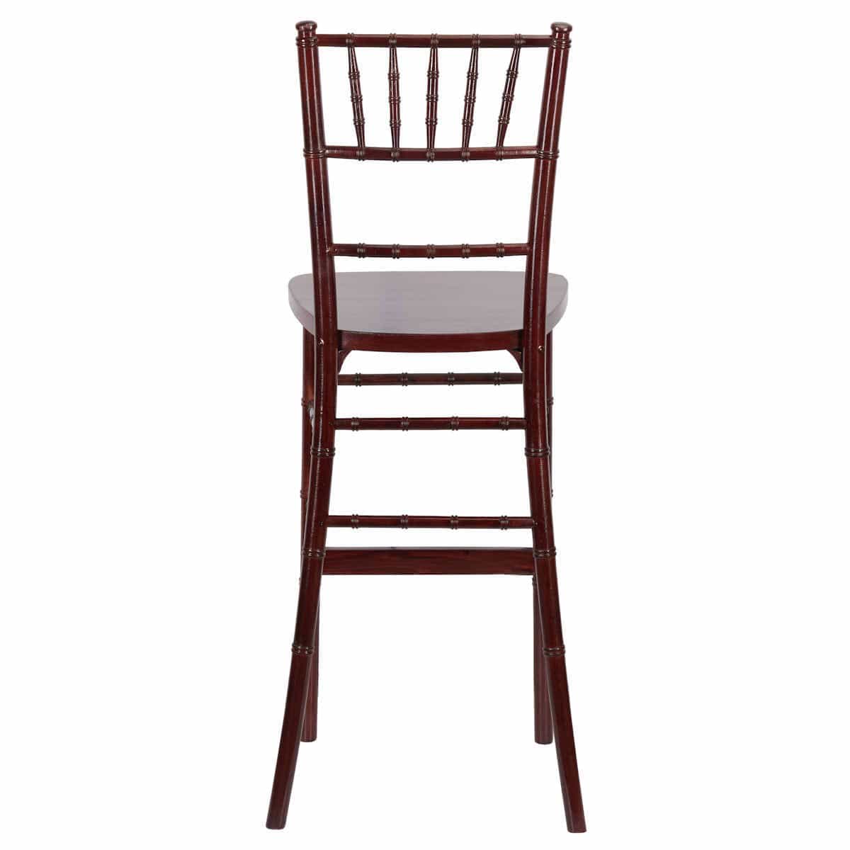 Chivari Mahogany Red Wine ToughWood™ Chiavari Barstool BCWM-ZG-T