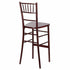 Chivari Mahogany Red Wine ToughWood™ Chiavari Barstool BCWM-ZG-T