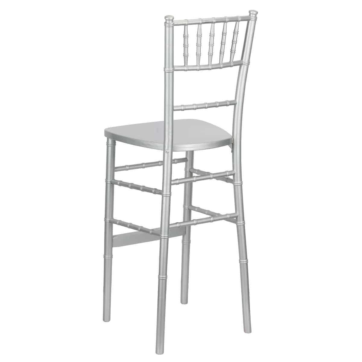 Chivari Silver ToughWood™ Chiavari Barstool BCWS-ZG-T