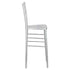 Chivari Silver ToughWood™ Chiavari Barstool BCWS-ZG-T