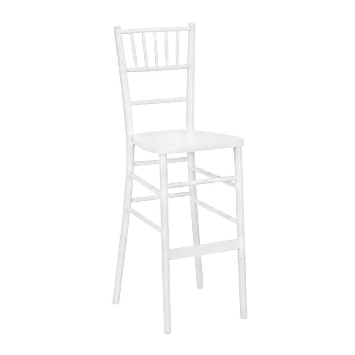 Chivari White ToughWood™ Chiavari Barstool BCWW-ZG-T