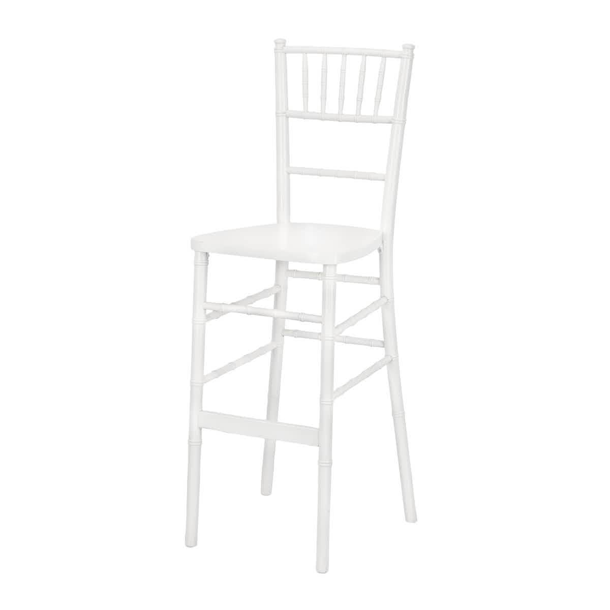 Chivari White ToughWood™ Chiavari Barstool BCWW-ZG-T