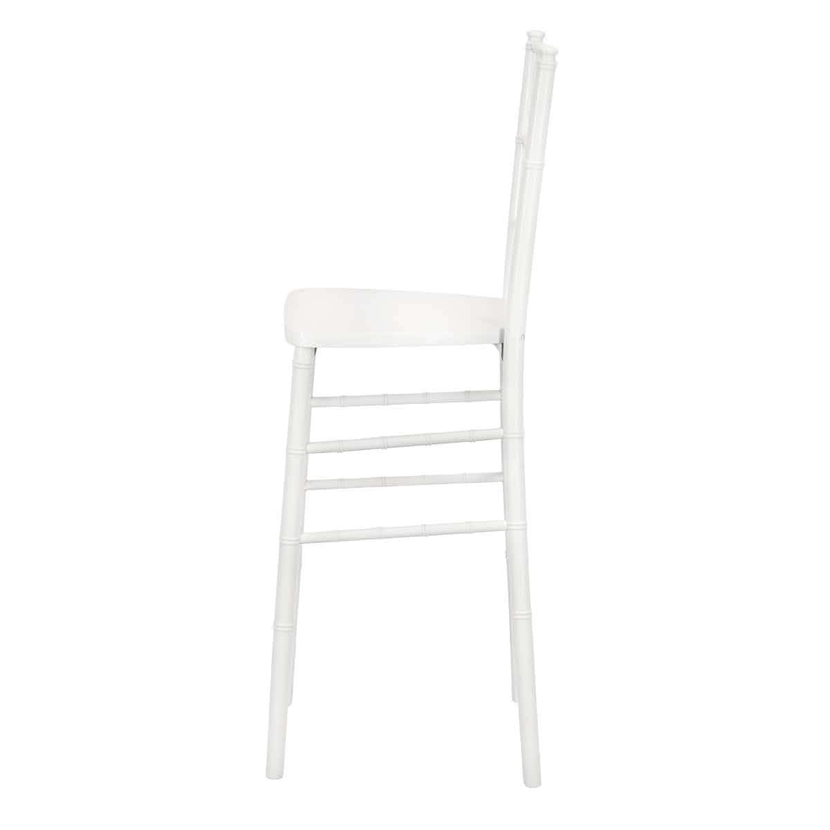 Chivari White ToughWood™ Chiavari Barstool BCWW-ZG-T
