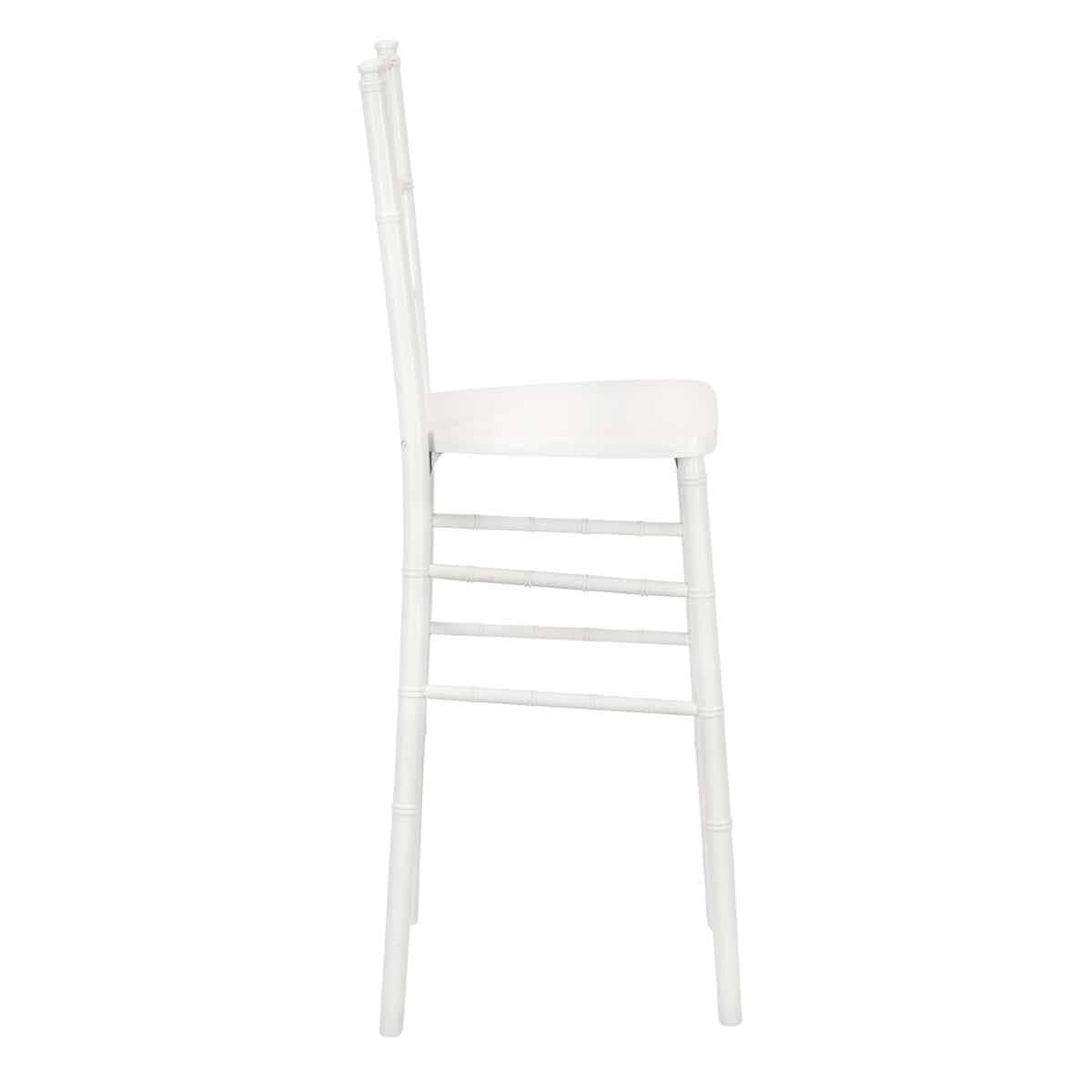 Chivari White ToughWood™ Chiavari Barstool BCWW-ZG-T