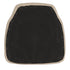 Chivari Beige 1.75" Thick Fabric Panel Back Chiavari Chair Cushion and SlipNot™ Technology CUSHPANFAB-BGE-A