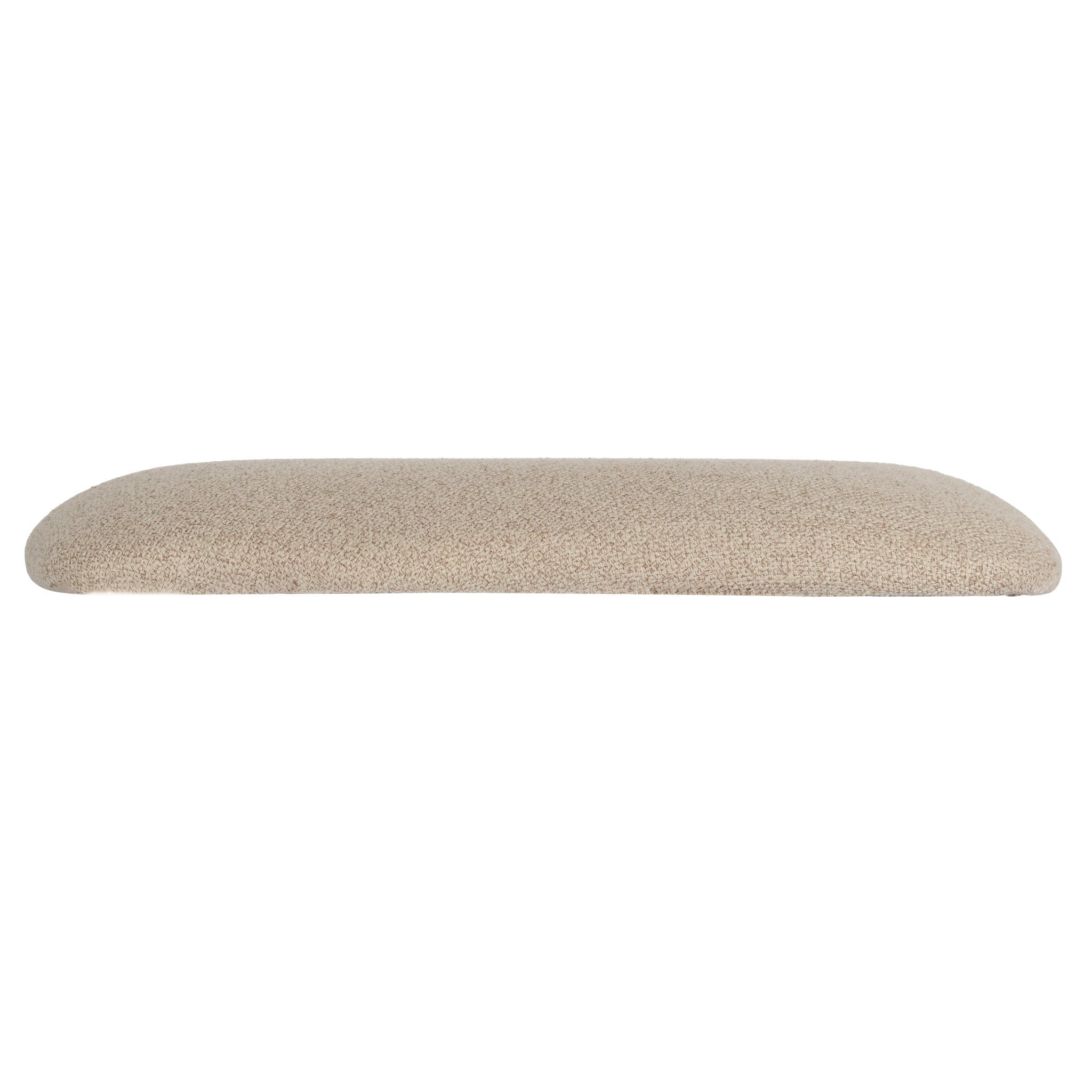 Chivari Beige 1.75" Thick Fabric Panel Back Chiavari Chair Cushion and SlipNot™ Technology CUSHPANFAB-BGE-A