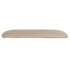 Chivari Beige 1.75" Thick Fabric Panel Back Chiavari Chair Cushion and SlipNot™ Technology CUSHPANFAB-BGE-A