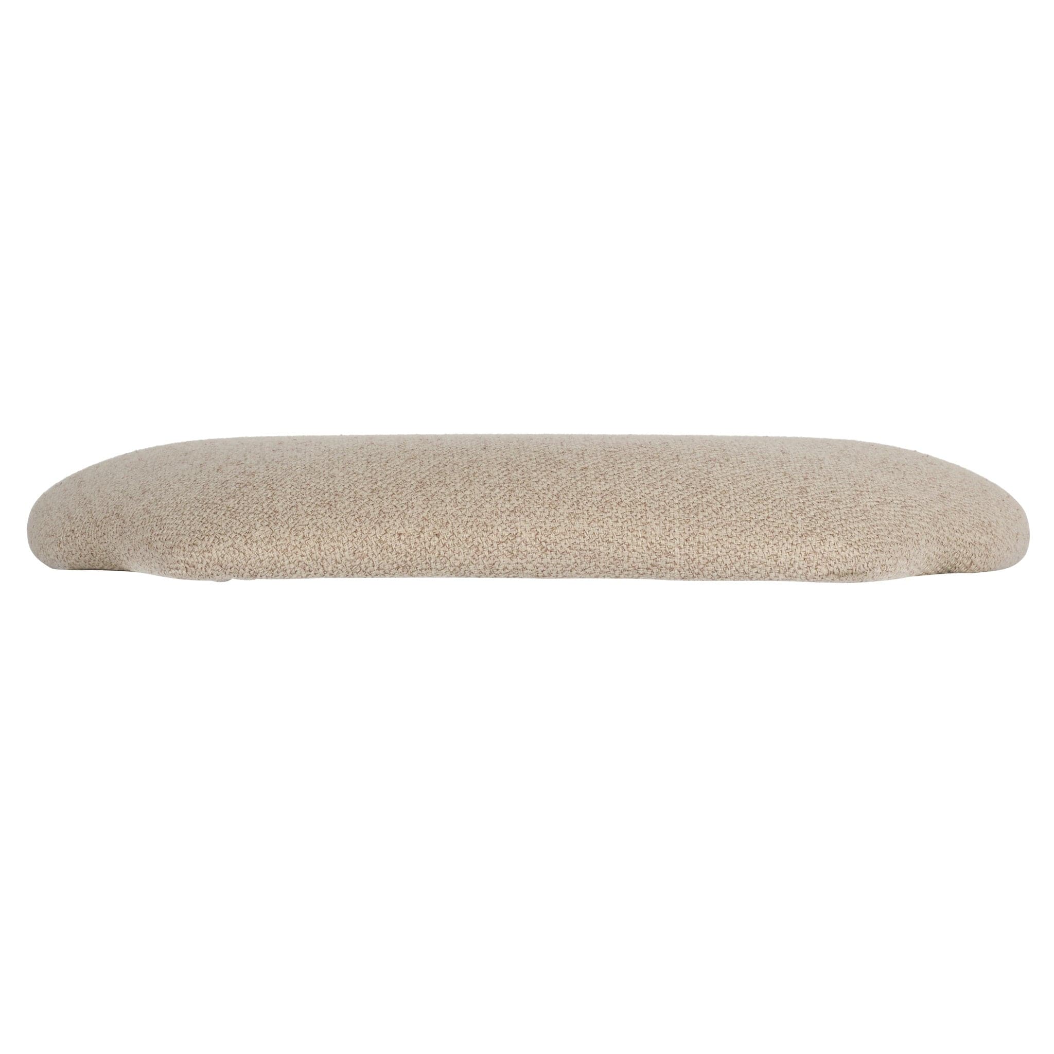Chivari Beige 1.75" Thick Fabric Panel Back Chiavari Chair Cushion and SlipNot™ Technology CUSHPANFAB-BGE-A