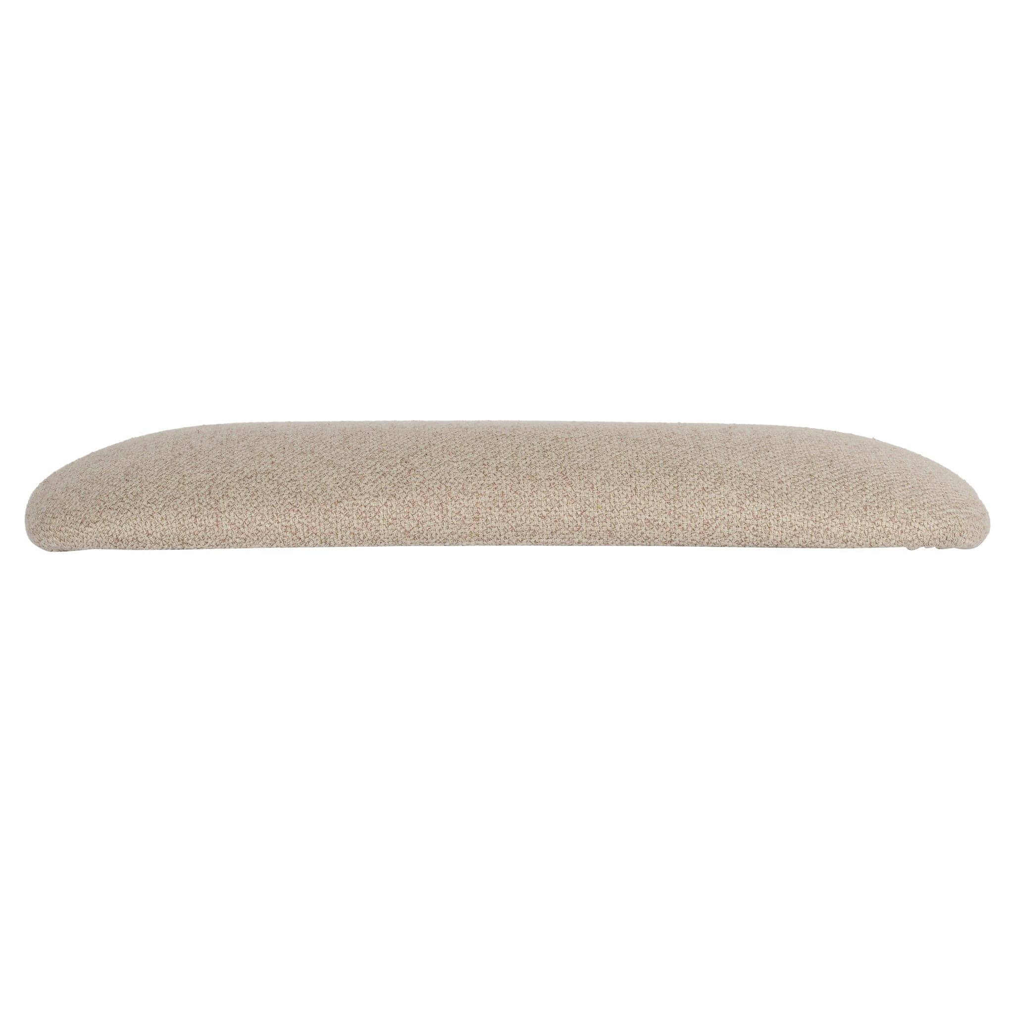 Chivari Beige 1.75" Thick Fabric Panel Back Chiavari Chair Cushion and SlipNot™ Technology CUSHPANFAB-BGE-A