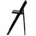 Chivari Black ToughWood™ Folding Bar Stool with Padded Seat BFWB-AX