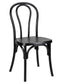 Chivari Black Resin Bentwood Chair CBRB-ZG-T