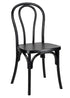 Chivari Black Resin Bentwood Chair CBRB-ZG-T