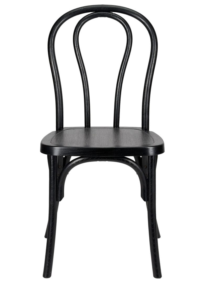 Chivari Black Resin Bentwood Chair CBRB-ZG-T