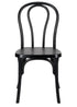 Chivari Black Resin Bentwood Chair CBRB-ZG-T