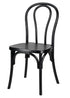 Chivari Black Resin Bentwood Chair CBRB-ZG-T