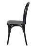 Chivari Black Resin Bentwood Chair CBRB-ZG-T