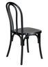 Chivari Black Resin Bentwood Chair CBRB-ZG-T