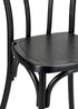 Chivari Black Resin Bentwood Chair CBRB-ZG-T