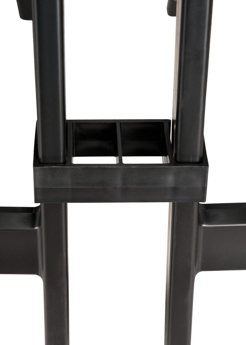 Chivari 50 Pack Black Ganging Clip to connect Resin Folding Chairs PARTS-FOLD-RESIN-CLIP-BL50