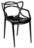 Chivari Black Resin Orbit Chair CSRB-ZG-T