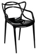 Chivari Black Resin Orbit Chair CSRB-ZG-T