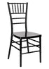 Chivari Black Resin Steel Skeleton™ Chiavari Chair CCRB-STEEL-AX-T