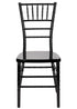 Black Resin Steel Skeleton™ Chiavari Chair