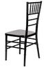 Chivari Black Resin Steel Skeleton™ Chiavari Chair CCRB-STEEL-AX-T