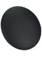 Chivari Black Licorice Round Vinyl Panel Back Back Cushion CUSH-PANVIN-RDBLA-ZG-T
