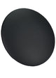 Chivari Black Licorice Round Vinyl Panel Back Back Cushion CUSH-PANVIN-RDBLA-ZG-T