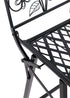 Chivari Barcelona Bistro Barstool Black with Square Seat and Back by Chivari BBBMB-AX-T