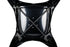 Chivari Black Hi Gloss Tolix Style Metal Chair CTMB-AX-T