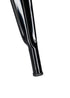 Chivari Black Hi Gloss Tolix Style Metal Chair CTMB-AX-T