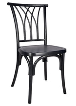 Matte Black ToughResin™ Willow Chair