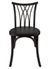 Chivari Black ToughWood™ Willow Chair CWWB-AX-T