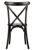 Chivari Black ToughWood™ Cross Back Chair CXWB-AX-T