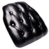 Chivari Black 1.75" Thick Vinyl Tufted Panel Chiavari Chair Cushion CUSHPANVINTUFTBLA-AX-T