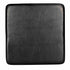 Chivari Black 1.75" Vinyl Panel Cushion with SlipNot™ Technology for Clear Folding Chair CUSHPANVIN-FLD-BLK-AX