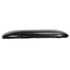 Black Vinyl 1.75" Thick Cross Back Cushion with SlipNot™ Technology