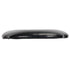 Black Vinyl 1.75" Thick Cross Back Cushion with SlipNot™ Technology