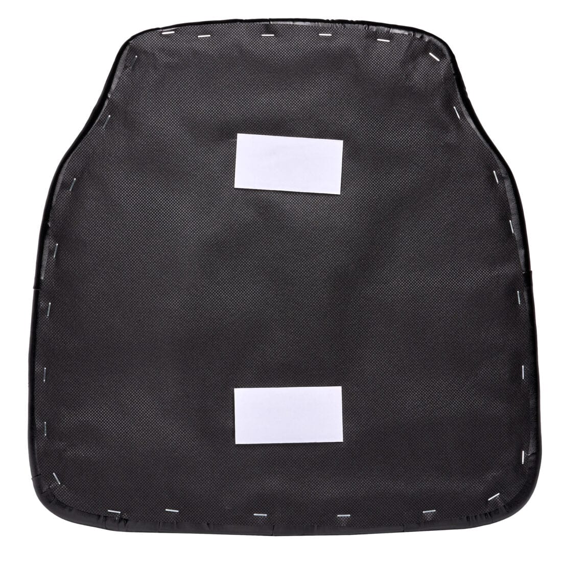 Chivari Black 1.75" Thick Vinyl Tufted Panel Chiavari Chair Cushion CUSHPANVINTUFTBLA-AX-T