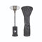 Chivari Black Propane Standing Patio Outdoor Heater 41000 BTU HEAT-PAT41KBTU-BLK